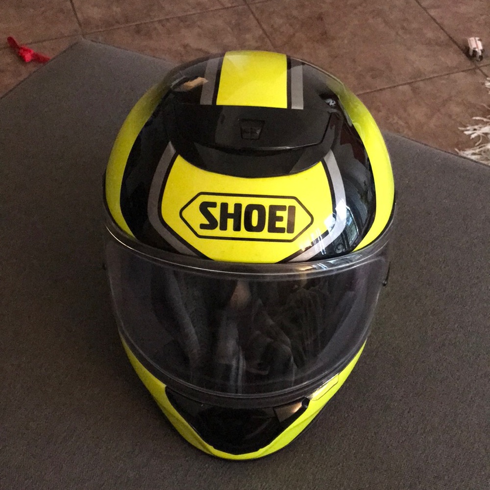 Shoei motorcycle helmet!